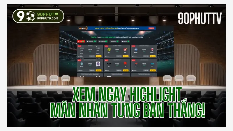 Tra cuu KQBD nhanh chong va de dang theo tung giai dau tren 90PhutTV